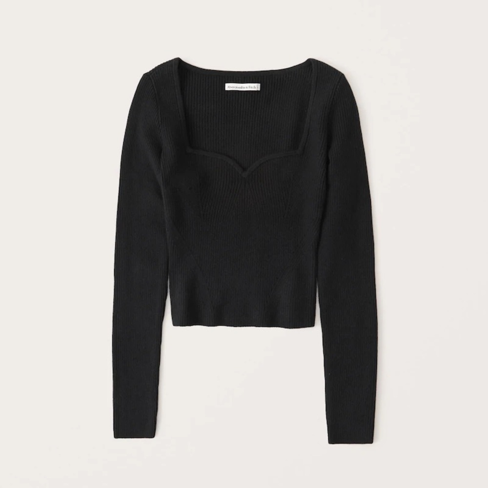 Abercrombie & Fitch Date Night Sweetheart Sweater